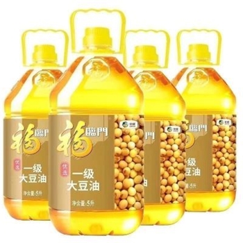 福临门优选豆一级大豆油5L*4桶/箱