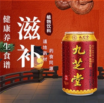 九芝堂凉茶植物饮料310ml*24瓶/箱