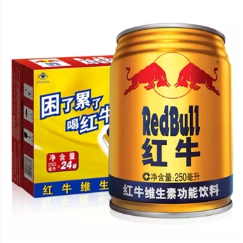 红牛维生素功能饮料250ml*24瓶/箱O