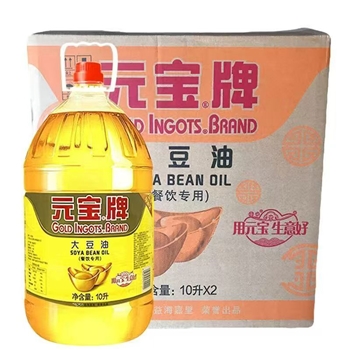 元宝大豆油10L*2瓶/箱