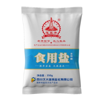 久大未加碘食用盐350/包