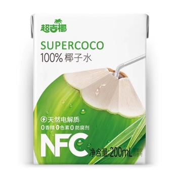 超吉椰柠檬椰子水200mL