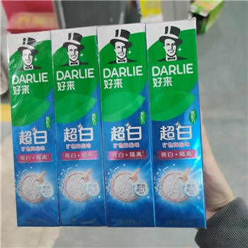 90g好来超白矿物海盐味牙膏