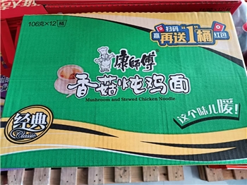 康师傅香菇炖鸡面106g*12/箱