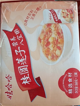 娃哈哈八宝粥360g*12/箱