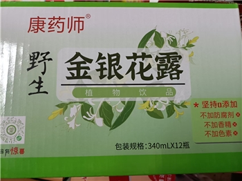 金银花露340ml*12/箱