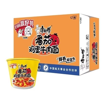 康师傅番茄鸡蛋面126g*12/箱
