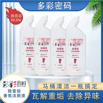 多彩密码 除重垢香氛洁厕液 4瓶装508克*4瓶